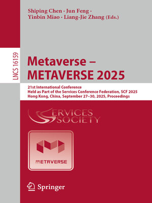 cover image of Metaverse – METAVERSE 2025